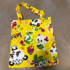 グラグラ　レインコート　カッパ　レトロ　パンダの画像