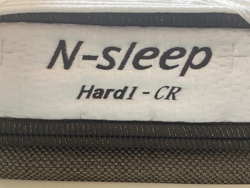 ニトリ　ダブルベッド　Nスリープ　マットレスとベッドフレームセット
