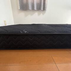 【無料】GOKUMIN ダブルマットレス ポケットコイル 厚さ20cm／広島市安芸区瀬野 引き取り限定の画像