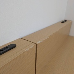 USBポート搭載ローベッド  ベッドフレームの画像