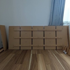 USBポート搭載ローベッド  ベッドフレームの画像