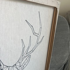 IKEA ウォールアート 鹿のデザイン 北欧風
の画像