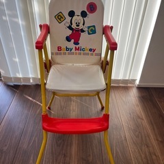 KATOJI ベビー　テーブル　ハイチェアー　Disney ミッキーの画像
