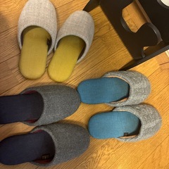 スリッパ3足の画像