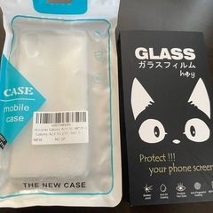 GALAXY A23 5G  カバー.フィルム付きの画像