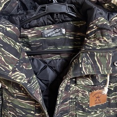 KING SIZE 迷彩柄 ミリタリージャケットの画像