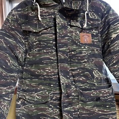 KING SIZE 迷彩柄 ミリタリージャケットの画像