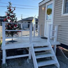 トレーラーハウス販売｜カンバーランドジャパン製「V-テラス」店舗モデル（型式V0924）／税込600万円／福岡県遠賀郡遠賀町の画像