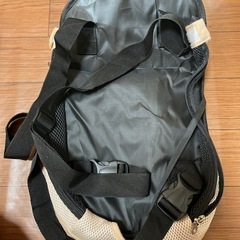 ペット 抱っこカバンベージュの画像