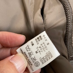 無印良品ダウンリバーシブルベストＳの画像