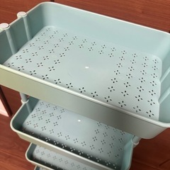 【11/8処分ꕤ︎︎·͜·】プラスチックワゴン4段の画像