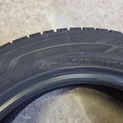 ☆値下げ可! 冬タイヤ 軽自動車 155/65R14 ヨコハマ IG60 バリ溝  タイヤのみ4本セット☆の画像