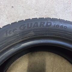 ☆値下げ可! 冬タイヤ 軽自動車 155/65R14 ヨコハマ IG60 バリ溝  タイヤのみ4本セット☆の画像