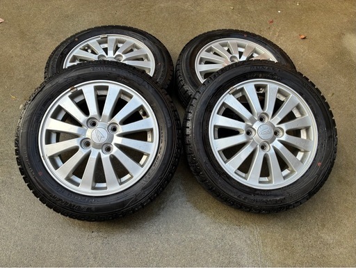 取り引き中　タイヤとアルミ