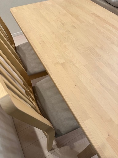 【美品】ダイニングテーブルセット 北欧 IKEA