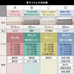 セミダブルベットの画像