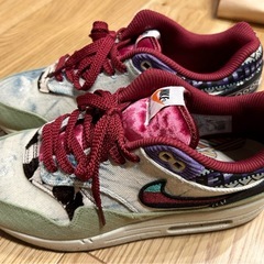 使用回数少なめ　箱無し　ナイキ×コンセプツ　NIKE　CONCEPTS　エアマックス１SP　AIR MAX 1 SP　メロウ　MELLOW　サイズ26.5cmの画像