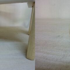 ※取引中/売約済***********未使用/新品　訳ありアウトレット　キッズデスク チェア 2点セット 高さ調整 1人掛け 4段 木製 の画像