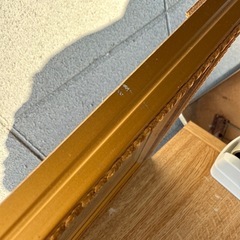 ゴールド木製額縁　賞状額縁　ガラス入り　Bの画像