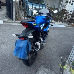 お相手決まりました。青の綺麗なスズキGPX１２５Rの画像