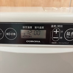 コロナ 石油ファンヒーター FH-G3220Y　2018年製の画像