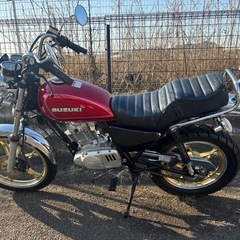 GN125H 吸い込み　整備済　カスタム　旧車　スズキ　GS400 ザリ　ゴキ　バブ　FT の画像