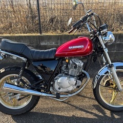 GN125H 吸い込み　整備済　カスタム　旧車　スズキ　GS400 ザリ　ゴキ　バブ　FT の画像