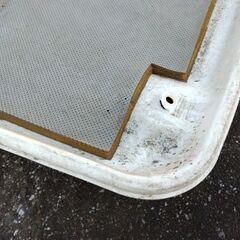 トラクター用屋根 亀裂有りの画像