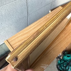 ゴールド装飾フレーム 木製裏面　賞状額縁　ガラス入り　Cの画像