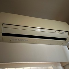 東芝エアコン　差し上げますの画像