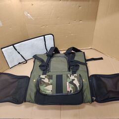 ポンポリース　pompreece　ペット用　子犬　子猫　迷彩　キャリーリュック キャリーバッグ 2Way 防災 災害　ショルダーバッグの画像