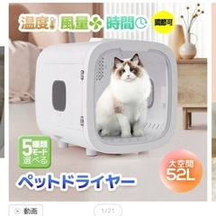 ペットドライヤーの画像