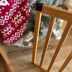 日本育児 おくだけとおせんぼ スマートワイドWoody　ベビーゲート　置くだけの画像