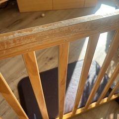 日本育児 おくだけとおせんぼ スマートワイドWoody　ベビーゲート　置くだけの画像