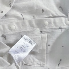 ベビー服 ロンパース 赤ちゃん 星柄 長袖 バースデイ の画像