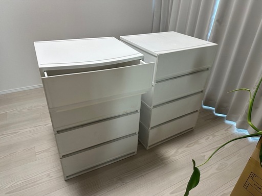 収納ボックス2台セット_日本製_W51×D45×H75.5