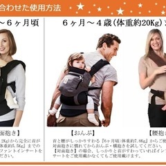 【エルゴベビー】ベビーキャリア 抱っこひも ギャラクシーグレーの画像