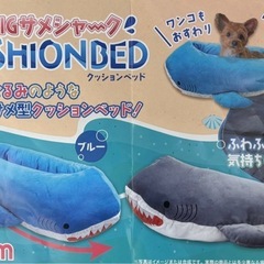 【タグ付き】BIGシャーク　ペットベッドの画像