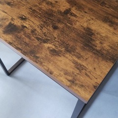 ニトリ　ステイン　ダイニングテーブルの画像