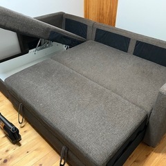【譲り先決定】ソファーベッドの画像