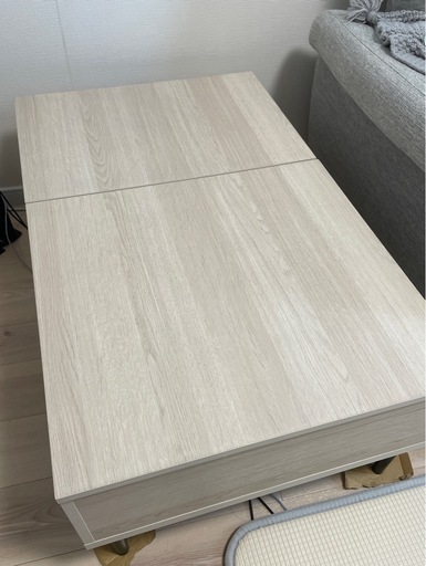 ニトリ　リフティ　昇降テーブル　ローテーブル