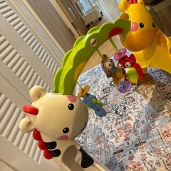 ハイロウチェア　ベビーバス　メリーゴーランドの画像