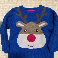 ニットの子供服の画像