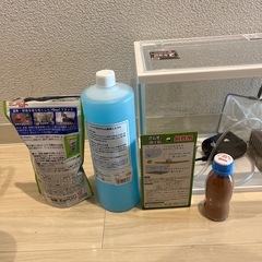 メダカ、金魚飼育セットの画像