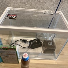 メダカ、金魚飼育セットの画像