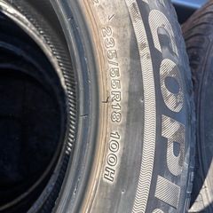 ブリヂストン　235/55R18 ４本の画像