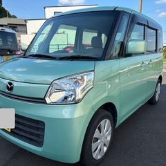 マツダ フレアワゴン XS♪ 左側電動スライドドア/ETC/スマートフォン連携ナビゲーション(バックモニター＆ワンセグTV＆AM/FMラジオ＆Bluetooth対応)+外部入力端子(USB/HDMI/ステアリングスイッチの画像