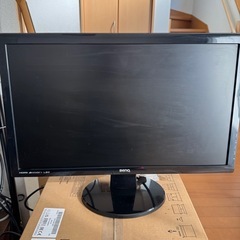 BENQ　24インチモニター　GL2450-B HDMIケーブル付きの画像