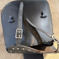 バイクに付いていたバッグの画像