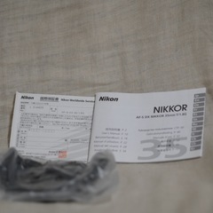 AF-S DX NIKKOR 35mm f/1.8Gの画像